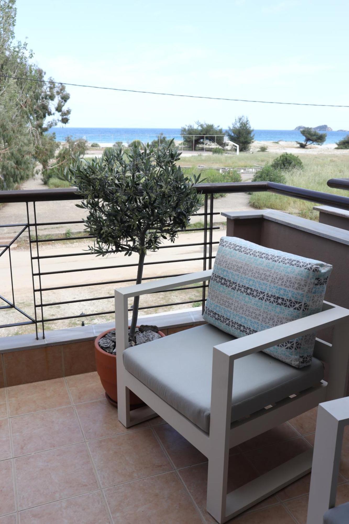 Meltemi Villa Chrysi Ammoudia Exterior foto